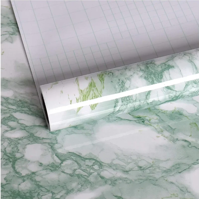 Peel and Stick Marble Grain Decor Wall Covering